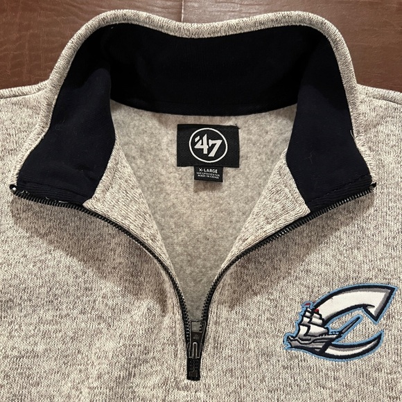 ‘47 Brand Columbus Clippers 1/4 Zip Sweater - Size XL - Picture 4 of 10
